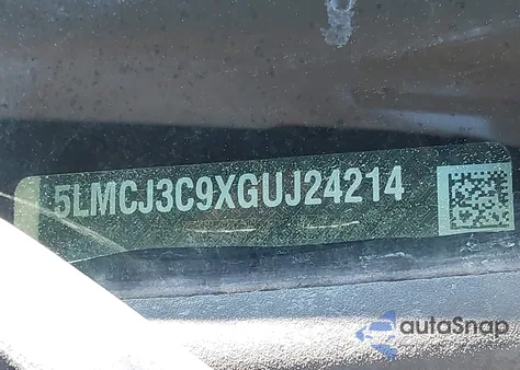 2016 Lincoln Mkc Reserve из США, поврежденный, VIN 5LMCJ3C9XGUJ24214